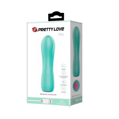 Wibrator klasyczny podręczny masażer 12trybów 11cm Wibrator klasyczny podręczny masażer 12trybów 11cm