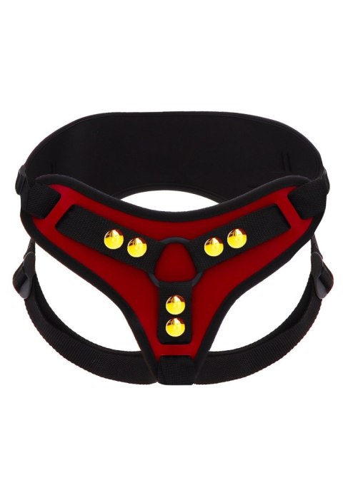 Strap-On uprząż czarna na regulowanych szelkach Strap-On uprząż czarna na regulowanych szelkach