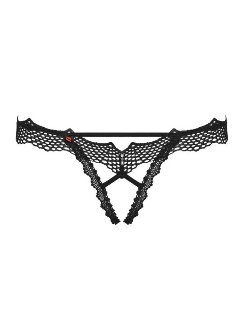 Stringi otwarte koronkowe obsessive bravelle l/xl