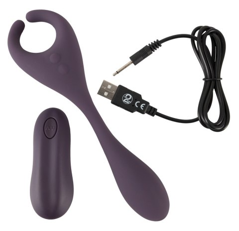 Wibrator stymulator dla par analny waginalny 18cm