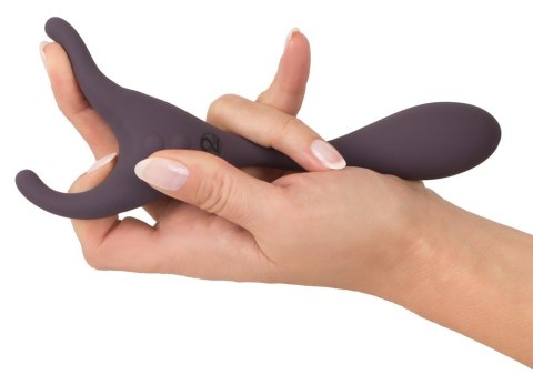 Wibrator stymulator dla par analny waginalny 18cm