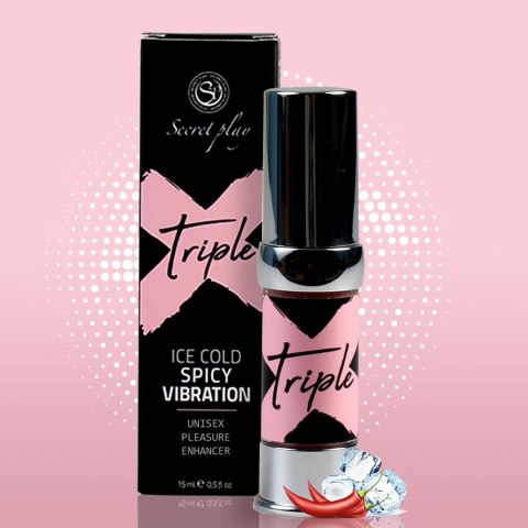 Żel intymny potrójny efekt chłodzi grzeje wibruje 15 ML Żel intymny potrójny efekt chłodzi grzeje wibruje 15 ML
