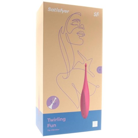Masażer łechtaczki satisfyer twirling fun 12 tryb Masażer łechtaczki satisfyer twirling fun 12 tryb