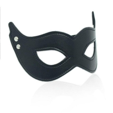 Maska skórzana BDSM Maschera mistery black Maska skórzana BDSM Maschera mistery black