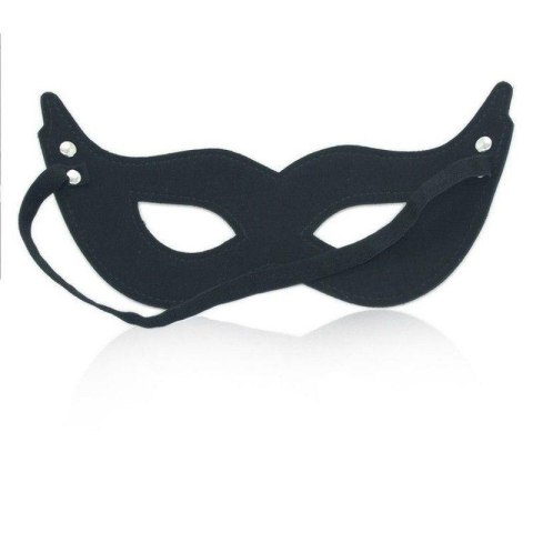 Maska skórzana BDSM Maschera mistery black Maska skórzana BDSM Maschera mistery black