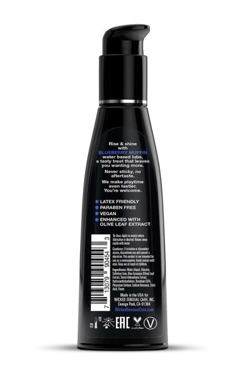 WICKED AQUA BLUEBERRY MUFFIN LUBE 120ML WICKED AQUA BLUEBERRY MUFFIN LUBE 120ML