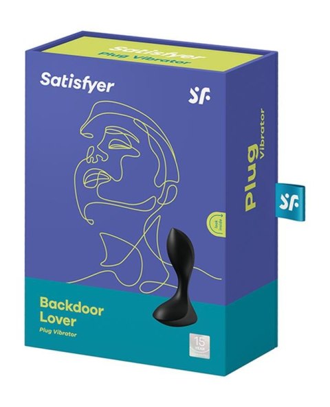 Korek analny wibrujący satisfyer backdoor lover Korek analny wibrujący satisfyer backdoor lover