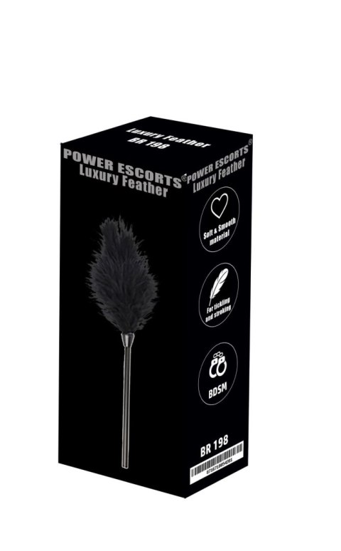 Luxury feather black Luxury feather black