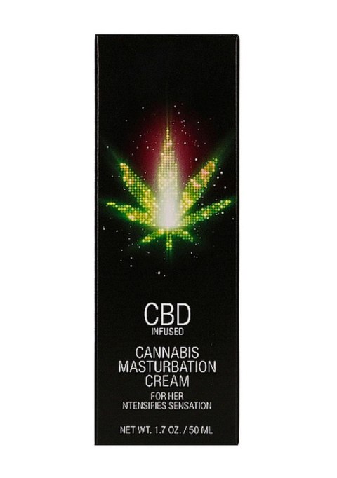 CBD Cannabis Masturbation Cream For Her - 50 ml CBD Cannabis Masturbation Cream For Her - 50 ml