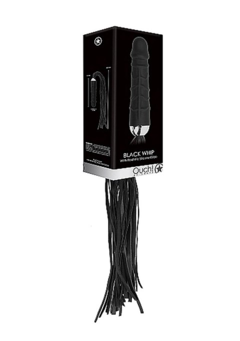 Dildo pejcz sztuczny członek bicz 2w1 bdsm 16cm Dildo pejcz sztuczny członek bicz 2w1 bdsm 16cm