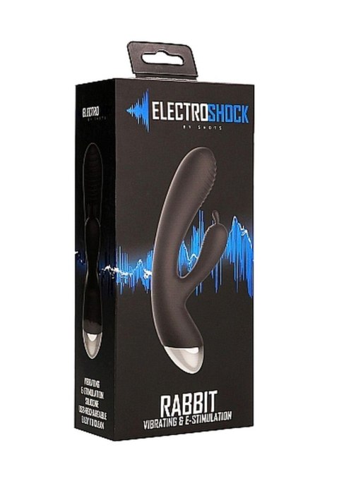 E-Stimulation Rabbit Vibrator - Black E-Stimulation Rabbit Vibrator - Black