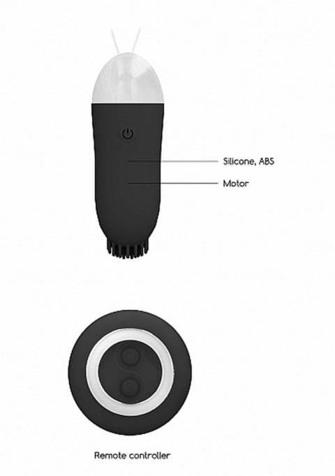 Jayden - Dual Rechargeable Vibrating Remote Toy - Black Jayden - Dual Rechargeable Vibrating Remote Toy - Black