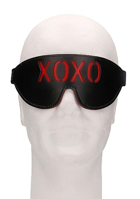 Ouch! Blindfold - XOXO - Black Ouch! Blindfold - XOXO - Black