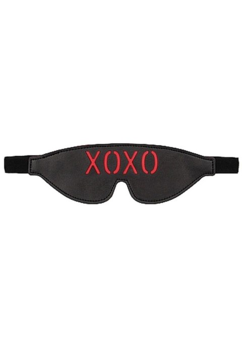 Ouch! Blindfold - XOXO - Black Ouch! Blindfold - XOXO - Black