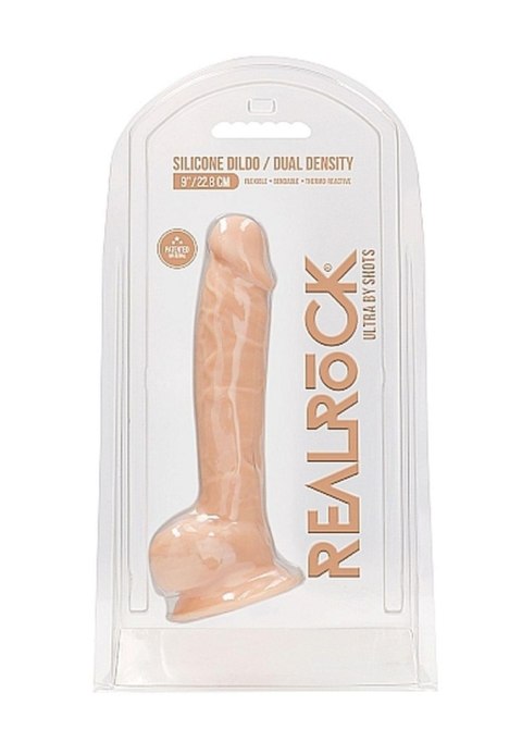 Realistyczne dildo żylaste z mocną przyssawką 18cm Realistyczne dildo żylaste z mocną przyssawką 18cm
