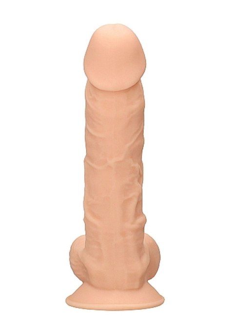Realistyczne dildo żylaste z mocną przyssawką 18cm Realistyczne dildo żylaste z mocną przyssawką 18cm