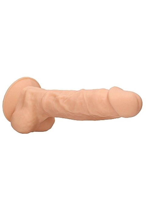 Realistyczne dildo żylaste z mocną przyssawką 18cm Realistyczne dildo żylaste z mocną przyssawką 18cm