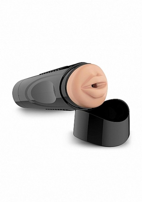 Self Lubrication Easy Grip Masturbator XL Oral - Flesh Self Lubrication Easy Grip Masturbator XL Oral - Flesh