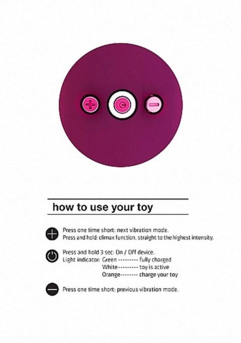 Stymulator Minu - Lay On Vibrator - Pink Stymulator Minu - Lay On Vibrator - Pink