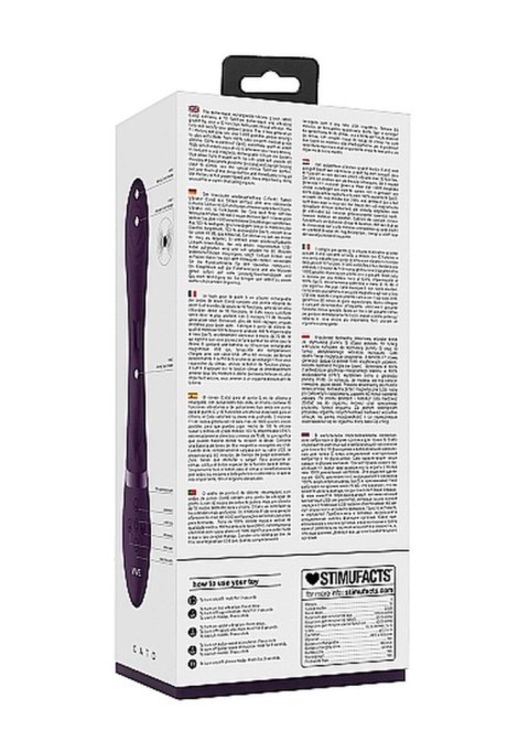 Wibrator króliczek z masażerem rotacją 21cm 10tryb Wibrator króliczek z masażerem rotacją 21cm 10tryb