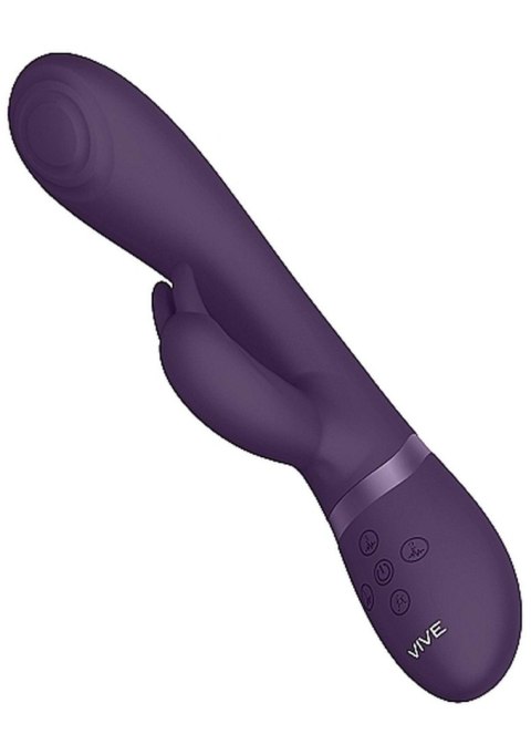 Wibrator króliczek z masażerem rotacją 21cm 10tryb Wibrator króliczek z masażerem rotacją 21cm 10tryb