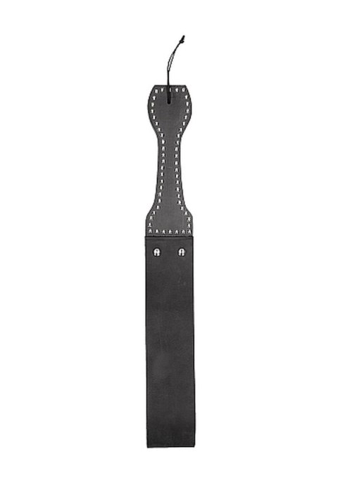 Wooden Handle Belt Whip Slapper Leather - Black Wooden Handle Belt Whip Slapper Leather - Black