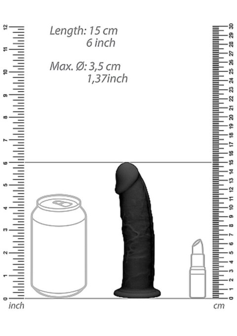 Zagięte silikonowe dildo mocna przyssawka 15 cm Zagięte silikonowe dildo mocna przyssawka 15 cm