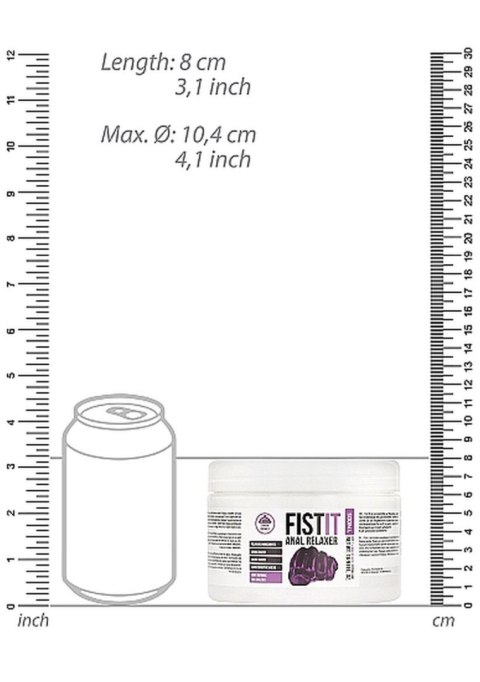 Żel fistingowy wodny relaksujący sex analny 500ml