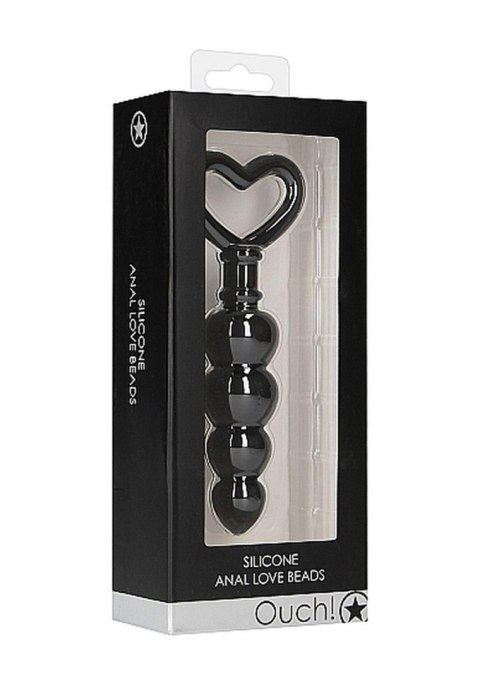 Anal Love Beads - Black Anal Love Beads - Black