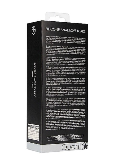 Anal Love Beads - Black Anal Love Beads - Black