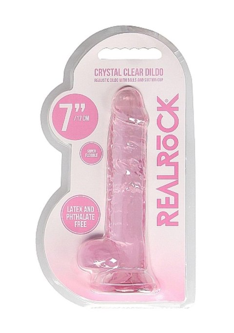 Dildo różowe z mocną przyssawką różowy orgazm 19cm Dildo różowe z mocną przyssawką różowy orgazm 19cm