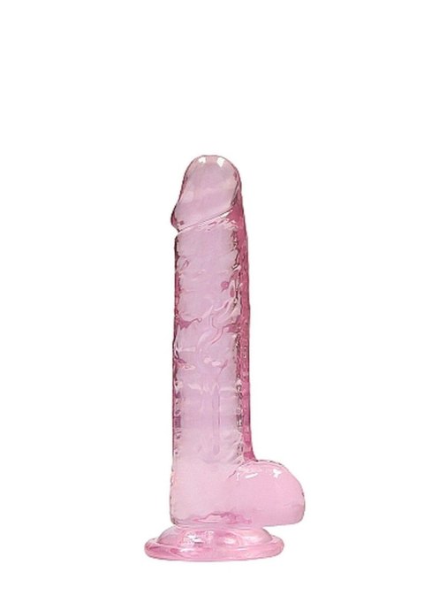 Dildo różowe z mocną przyssawką różowy orgazm 19cm Dildo różowe z mocną przyssawką różowy orgazm 19cm