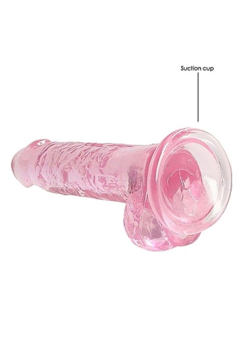 Dildo różowe z mocną przyssawką różowy orgazm 19cm Dildo różowe z mocną przyssawką różowy orgazm 19cm