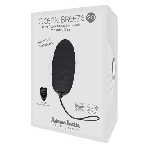 Jajko/wibr-Ocean Breeze 2.0 Black Stronger Vibrations Jajko/wibr-Ocean Breeze 2.0 Black Stronger Vibrations