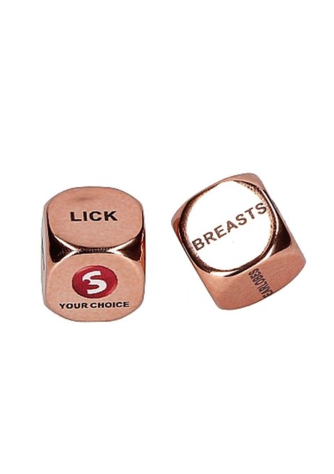Kości-Love Dice Rosé Gold Kości-Love Dice Rosé Gold