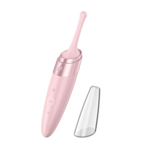 Masażer łechtaczki satisfyer twirling 12 trybów Masażer łechtaczki satisfyer twirling 12 trybów