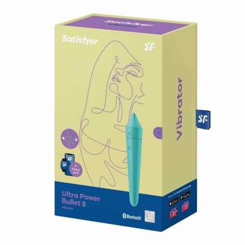 Masażer wibrator satisfyer ultra power bullet 8 Masażer wibrator satisfyer ultra power bullet 8