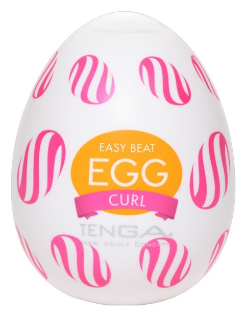 Masturbator jajko spirale Tenga Egg Curl Single Masturbator jajko spirale Tenga Egg Curl Single