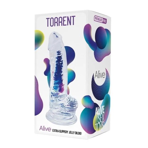 Przezroczyste silikonowe żylaste dildo 20,6 cm Przezroczyste silikonowe żylaste dildo 20,6 cm
