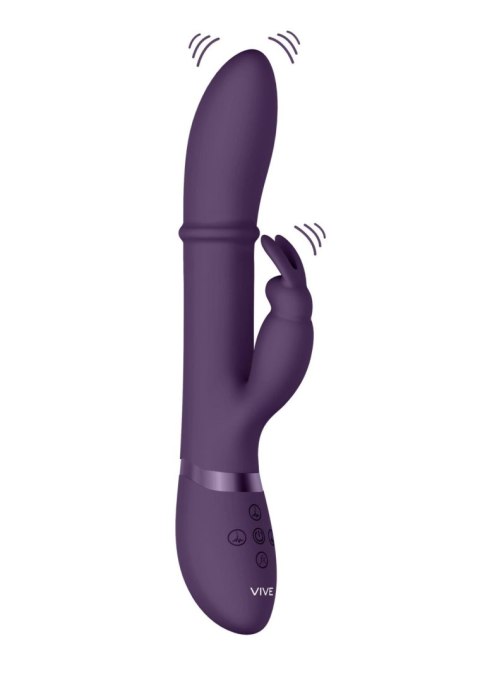 Wibrator króliczek wielofunkcyjny 10 trybów 24cm Wibrator króliczek wielofunkcyjny 10 trybów 24cm