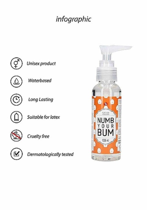 Żel analny wodny znieczulający lubrykant 100 ml Żel analny wodny znieczulający lubrykant 100 ml
