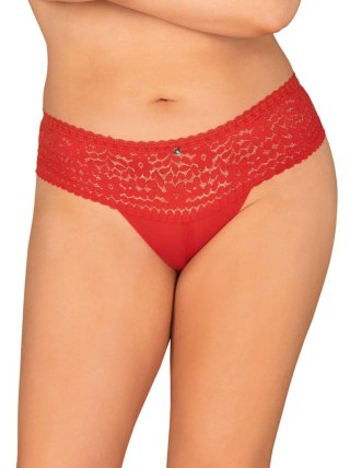 Czerwone erotyczne figi obsessive blossmina 6xl