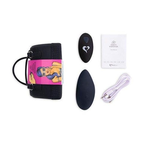 FeelzToys - Panty Vibe Op afstand bedienbare vibrator Zwart FeelzToys - Panty Vibe Op afstand bedienbare vibrator Zwart
