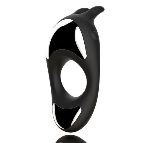 FeelzToys - Zeus Dual Vibe Cockring Zwart FeelzToys - Zeus Dual Vibe Cockring Zwart