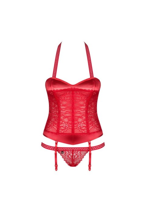 Gorset stringi sex komplet obsessive flameria s/m Gorset stringi sex komplet obsessive flameria s/m