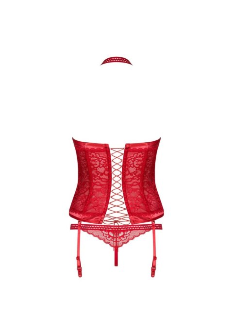 Gorset stringi sex komplet obsessive flameria s/m Gorset stringi sex komplet obsessive flameria s/m