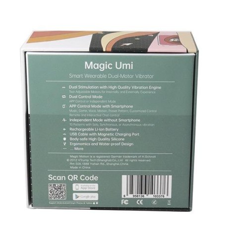 Masażer do majtek Magic Motion Umi Smart draagbare Masażer do majtek Magic Motion Umi Smart draagbare