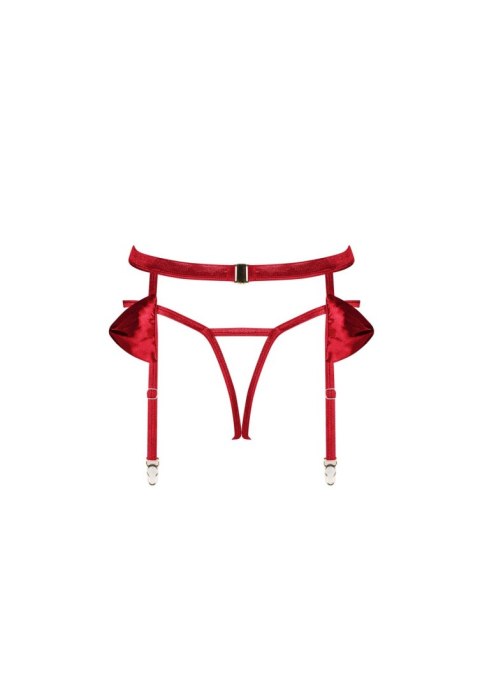 Pas stringi otwarte komplet obsessive rubinesa lxl
