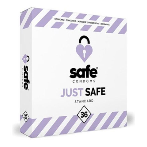 SAFE - Condooms Just Safe Standard (36 stuks) SAFE - Condooms Just Safe Standard (36 stuks)