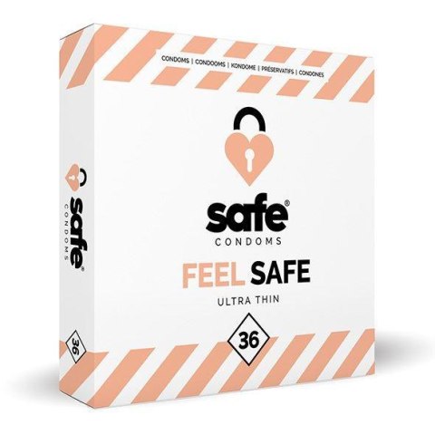 SAFE - Condooms Voelen Veilig Ultra Dun (36 stuks) SAFE - Condooms Voelen Veilig Ultra Dun (36 stuks)